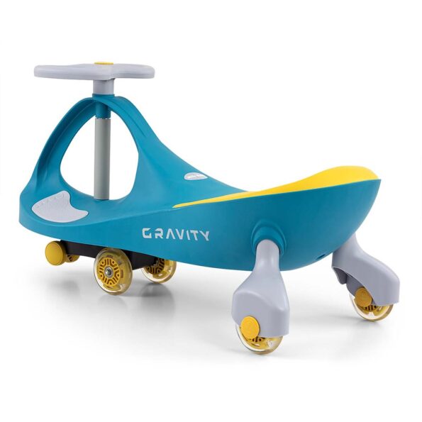 Detské gravitačné odrážadlo Gravity Milly Mally green yellow – Obrázok 6