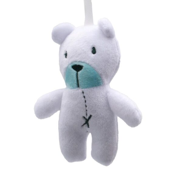 Detské hojdacie lehátko NEW BABY TEDDY PLUS s vibráciou – Obrázok 5