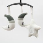 Detské hojdacie lehátko Snuggle New Baby čierne – Obrázok 2