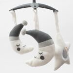 Detské hojdacie lehátko Snuggle New Baby sivé – Obrázok 2