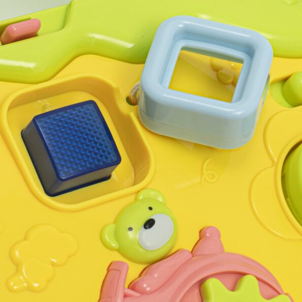 Detské hrajúce edukačné chodítko Baby Mix modré – Obrázok 3