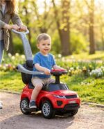 Detské hrajúce vozítko 3v1 Baby Mix červené – Obrázok 14