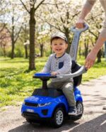 Detské hrajúce vozítko 3v1 Baby Mix modré – Obrázok 14