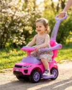 Detské hrajúce vozítko 3v1 Baby Mix ružové – Obrázok 14