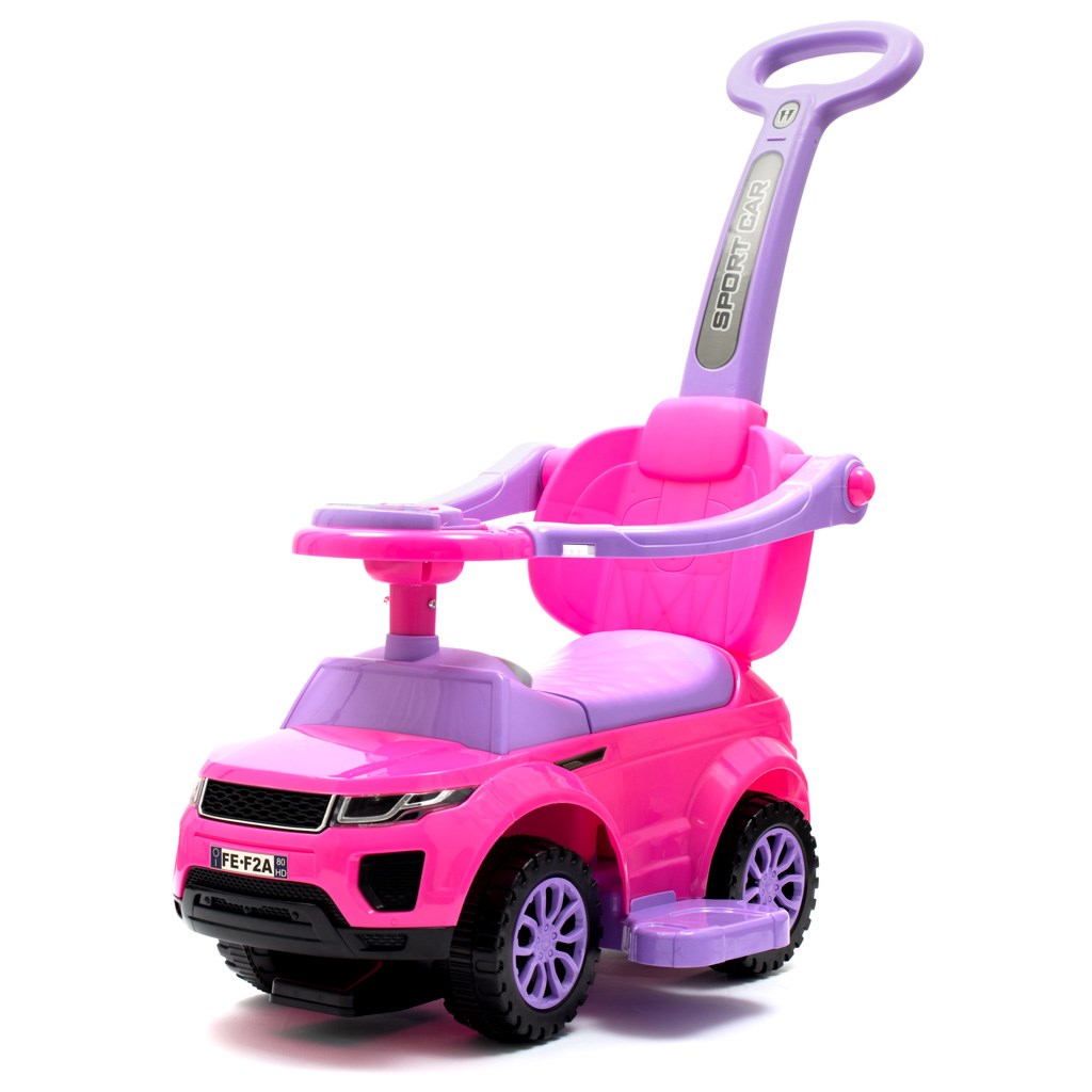 Detske-hrajuce-vozitko-3v1-Baby-Mix-ruzove Detské hrajúce vozítko 3v1 Baby Mix ružové – Obrázok 1