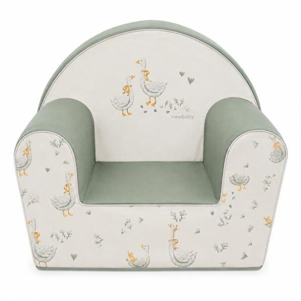 Detské kreslo New Baby Husičky green – Obrázok 2