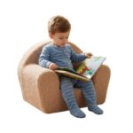 Detské kreslo New Baby Teddy beige – Obrázok 2