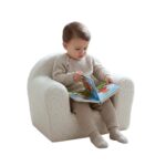 Detské kreslo New Baby Teddy cream – Obrázok 2