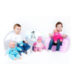 Detské kreslo New Baby Zebra sivé – Obrázok 4