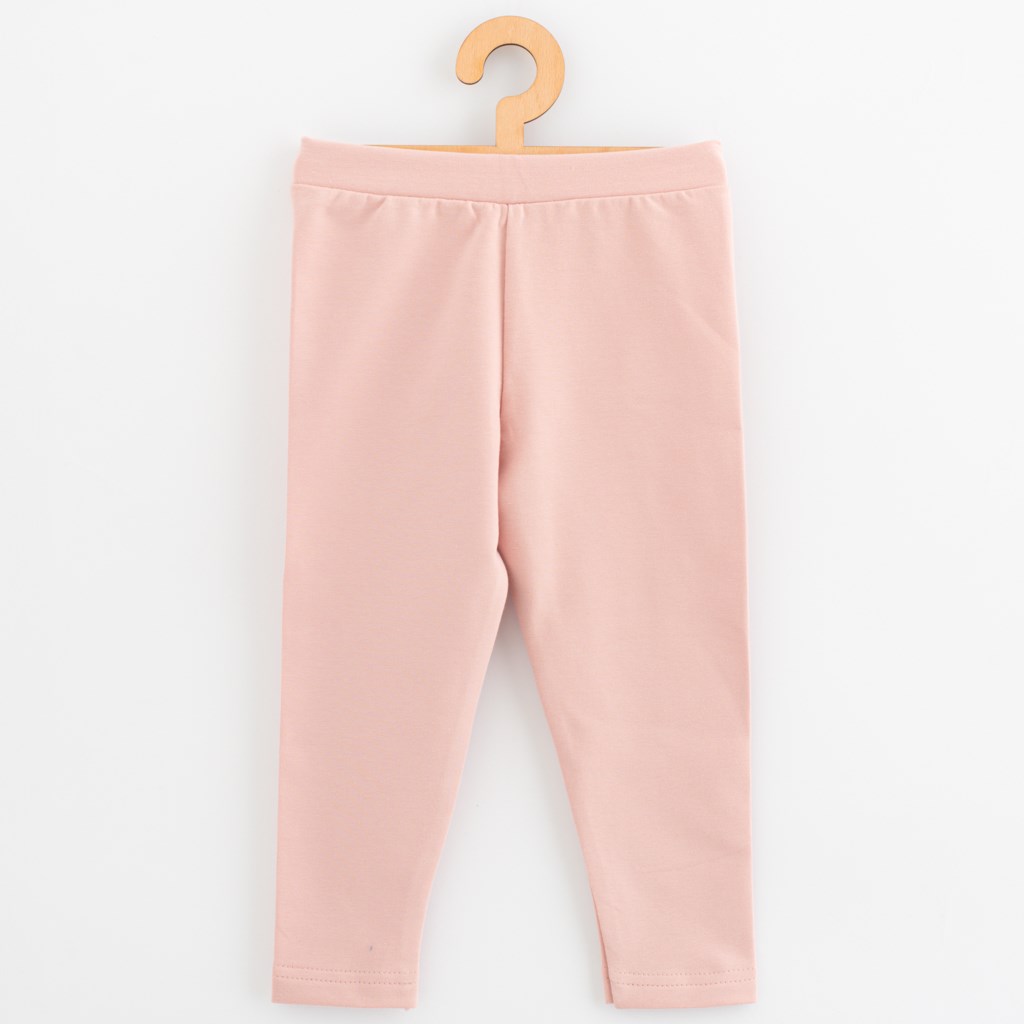 Detske-leginy-z-teplakoviny-New-Baby-Kindergarten-light-pink-velkost-128134 Detské legíny z teplákoviny New Baby Kindergarten light pink, veľkosť 128/134 – Obrázok 1