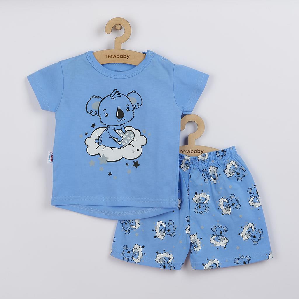 Detske-letne-pyzamko-New-Baby-Dream-modre-velkost-62-3-6m Detské letné pyžamko New Baby Dream modré, veľkosť 62 (3-6m) – Obrázok 1
