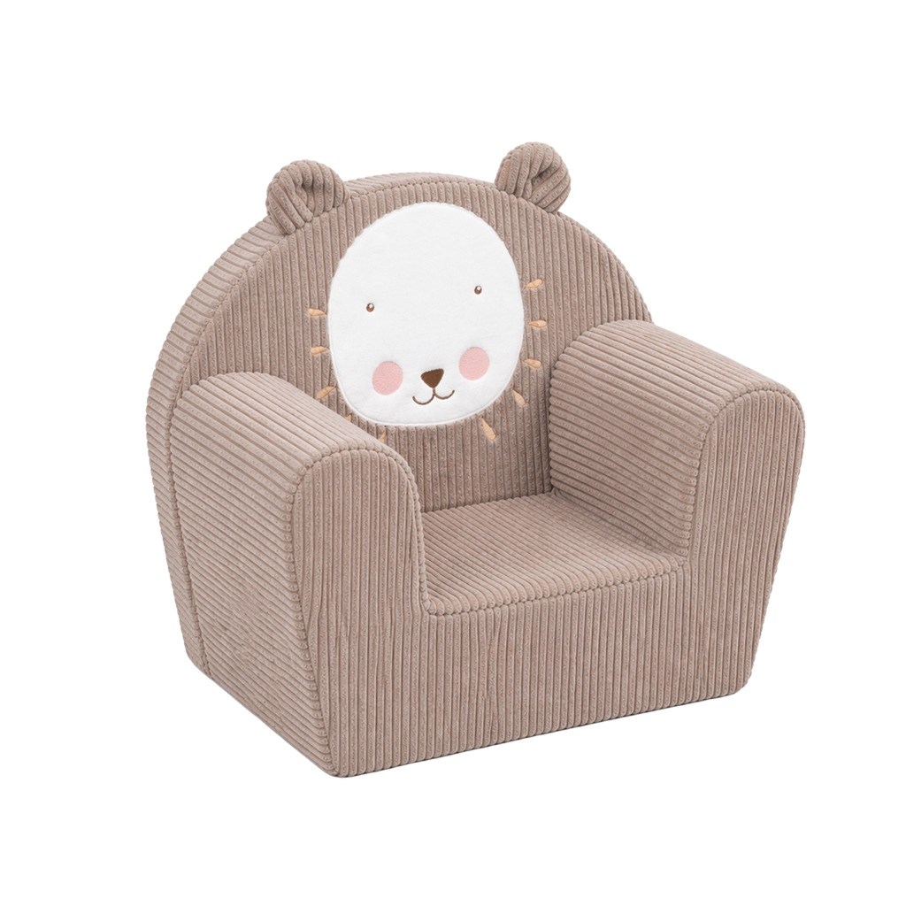 Detske-mansestrove-kreslo-New-Baby-Lev Detské manšestrové kreslo New Baby Lev – Obrázok 1