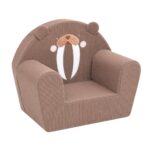 Detské manšestrové kreslo New Baby Mrož