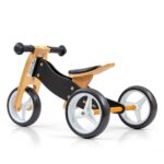 Detské multifunkčné odrážadlo bicykel 2v1 Milly Mally JAKE Classic Black – Obrázok 4