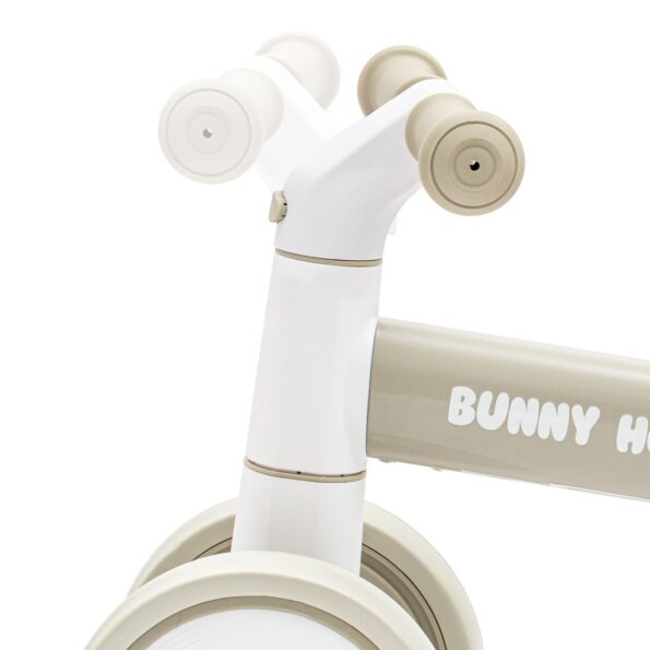 Detské odrážadlo Baby Mix Bunny Hop Ultralight warm grey – Obrázok 5