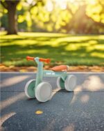 Detské odrážadlo Baby Mix Bunny Hop Ultralight zelené – Obrázok 7