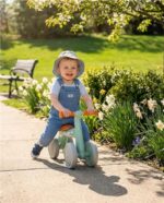 Detské odrážadlo Baby Mix Bunny Hop Ultralight zelené – Obrázok 9