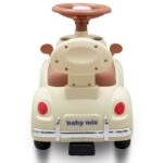 Detské odrážadlo Baby Mix Kiddo Cruiser béžové – Obrázok 2