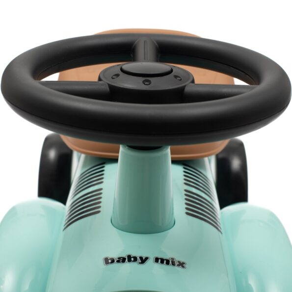 Detské odrážadlo Baby Mix Retro mátové – Obrázok 11