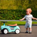 Detské odrážadlo Baby Mix Retro mátové – Obrázok 13