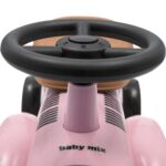 Detské odrážadlo Baby Mix Retro ružové – Obrázok 12