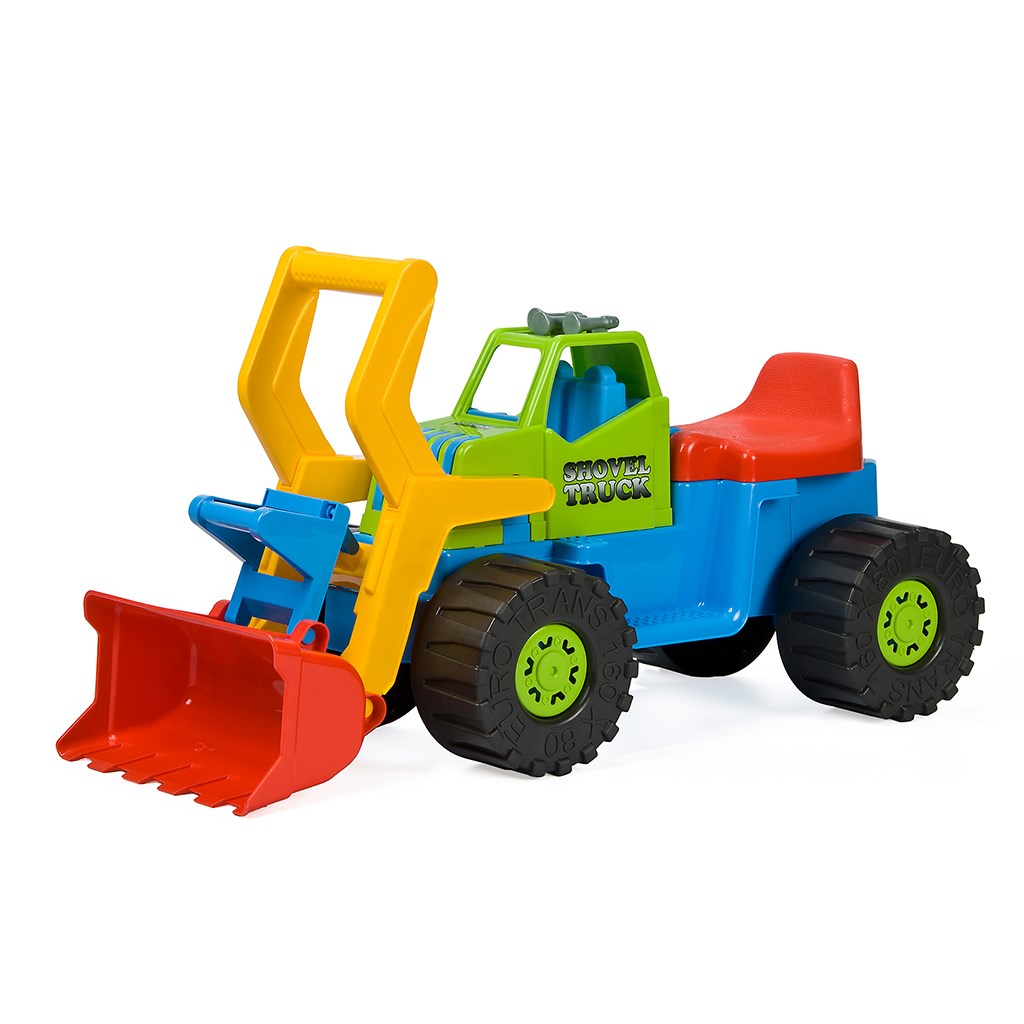 Detske-odrazadlo-Bager-nakladac-BAYO-74-cm-modry Detské odrážadlo Bager nakladač BAYO 74 cm modrý – Obrázok 1