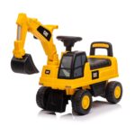 Detské odrážadlo CAT Bagr Baby Mix žlté – Obrázok 2