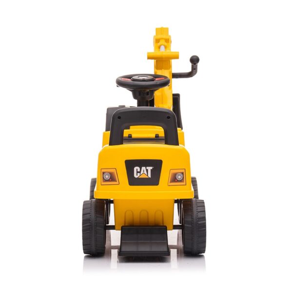 Detské odrážadlo CAT Bagr Baby Mix žlté – Obrázok 5