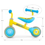 Detské odrážadlo Milly Mally Micro Plus Giraffe – Obrázok 8