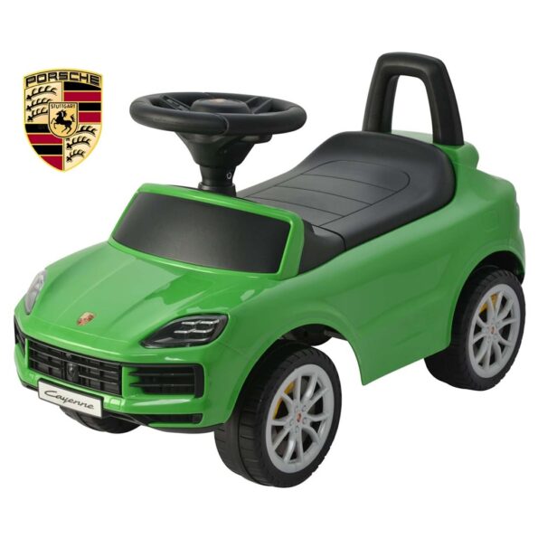 Detské odrážadlo Milly Mally Porsche Cayenne S green – Obrázok 2
