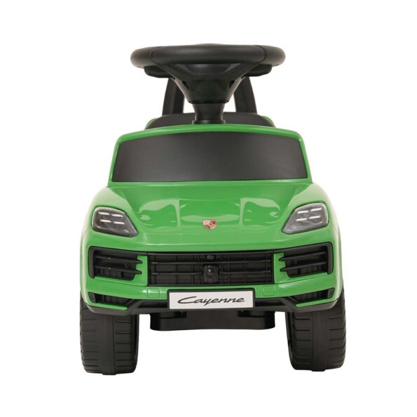 Detské odrážadlo Milly Mally Porsche Cayenne S green – Obrázok 3