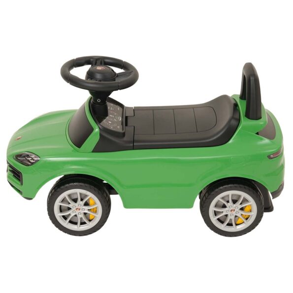 Detské odrážadlo Milly Mally Porsche Cayenne S green – Obrázok 4