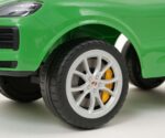 Detské odrážadlo Milly Mally Porsche Cayenne S green – Obrázok 6