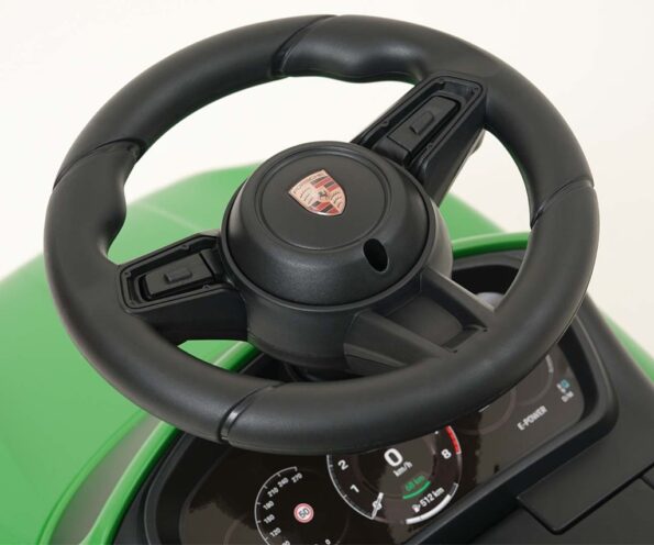 Detské odrážadlo Milly Mally Porsche Cayenne S green – Obrázok 9