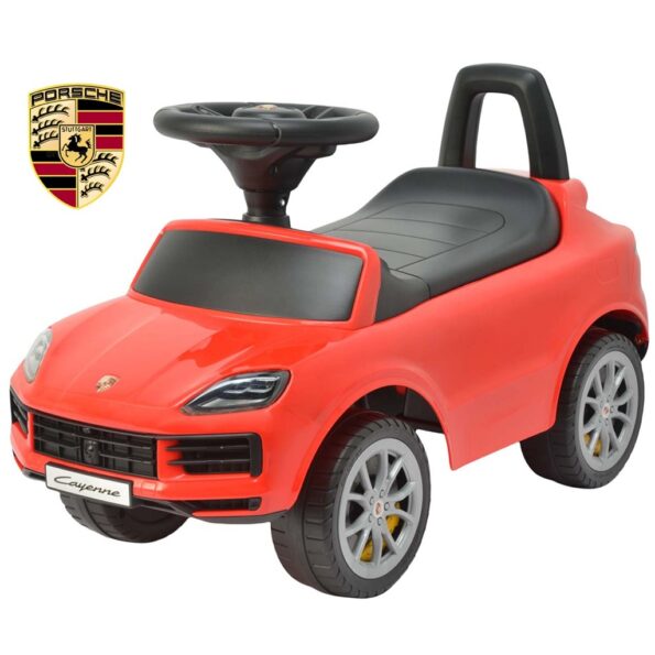 Detské odrážadlo Milly Mally Porsche Cayenne S red – Obrázok 2