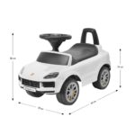 Detské odrážadlo Milly Mally Porsche Cayenne S white – Obrázok 14