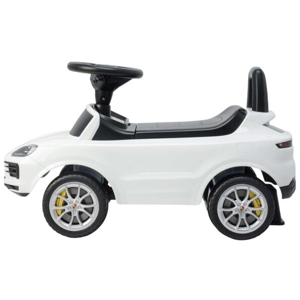 Detské odrážadlo Milly Mally Porsche Cayenne S white – Obrázok 4