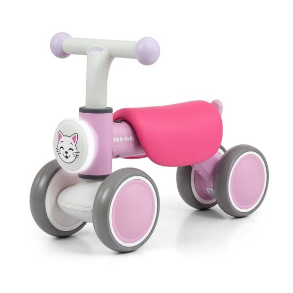 Detské odrážadlo Milly Mally York pink – Obrázok 2