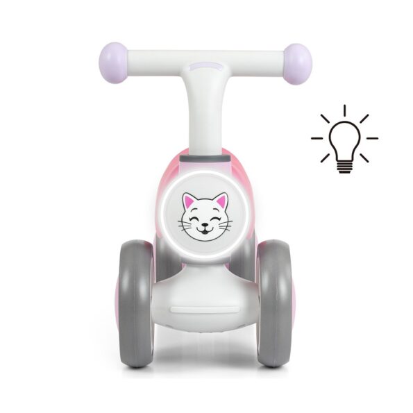 Detské odrážadlo Milly Mally York pink – Obrázok 10