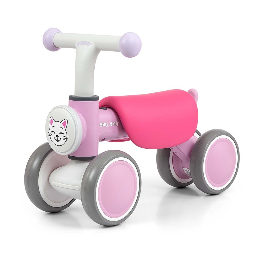 Detske-odrazadlo-Milly-Mally-York-pink Detské odrážadlo Milly Mally York pink – Obrázok 1