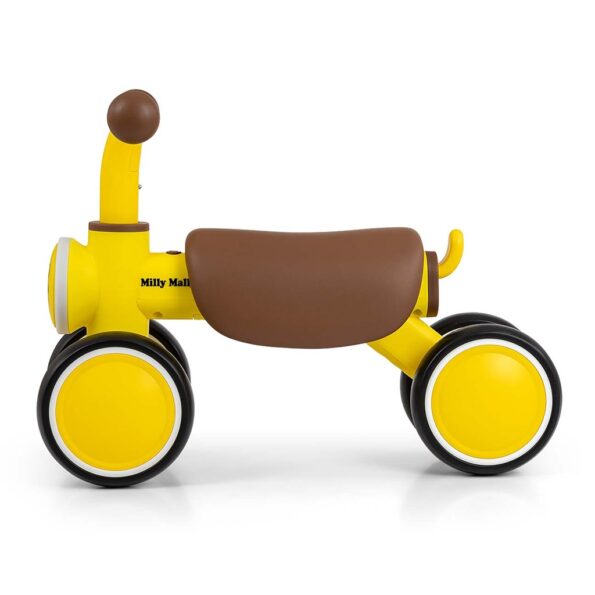 Detské odrážadlo Milly Mally York yellow – Obrázok 3