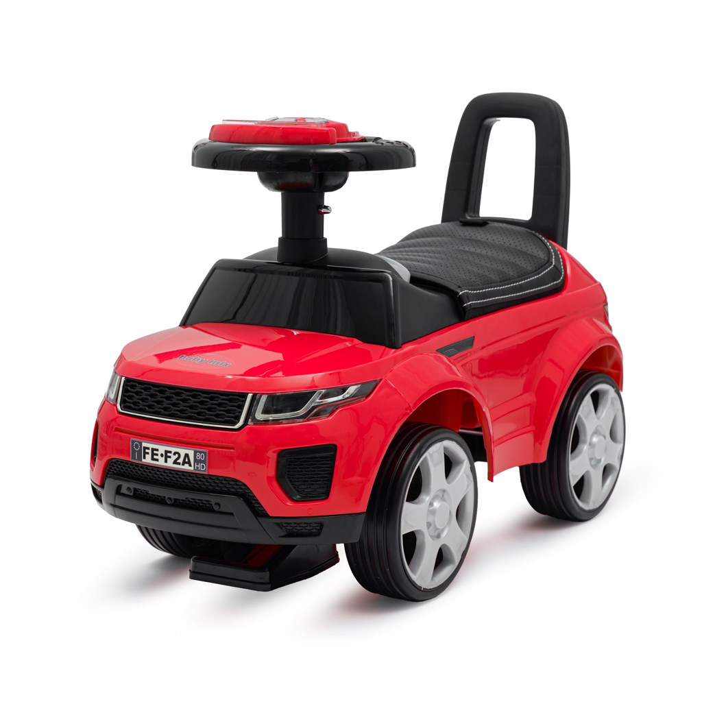 Detske-odrazadlo-SUV-Baby-Mix-Prime-cervene-v-kozi Detské odrážadlo SUV Baby Mix Prime červené v koži – Obrázok 1