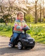 Detské odrážadlo SUV Baby Mix Prime čierne v koži – Obrázok 2