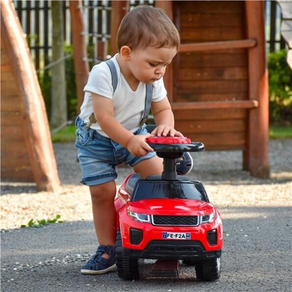 Detské odrážadlo SUV Baby Mix červené – Obrázok 12