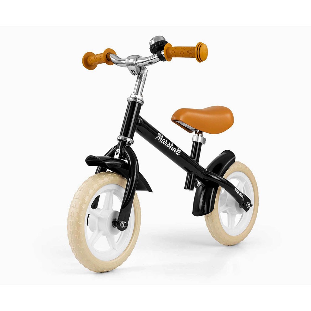 Detske-odrazadlo-bicykel-Milly-Mally-Marshall-Black Detské odrážadlo bicykel Milly Mally Marshall Black – Obrázok 1