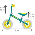 Detské odrážadlo kolo Milly Mally Dragon Air mint – Obrázok 2