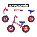 Detské odrážadlo kolo Milly Mally Dragon Air red-blue – Obrázok 3