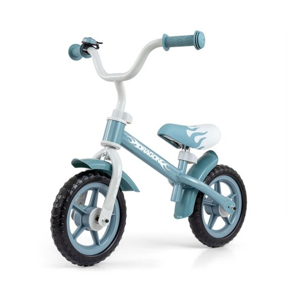 Detské odrážadlo kolo Milly Mally Dragon denim – Obrázok 2