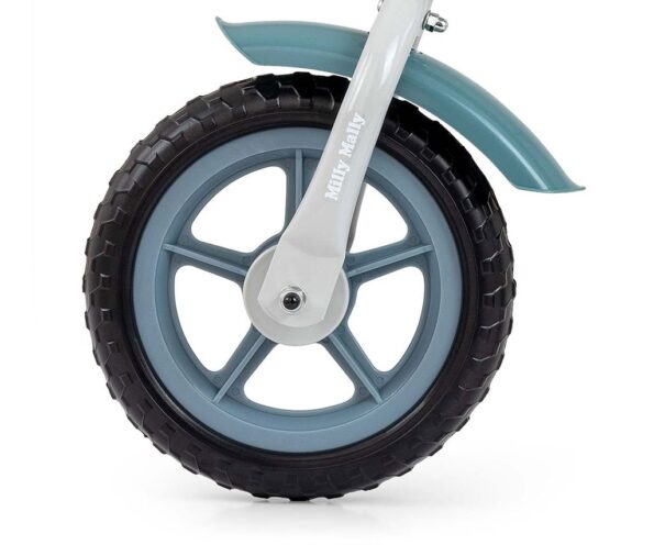 Detské odrážadlo kolo Milly Mally Dragon denim – Obrázok 5