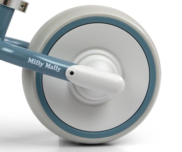 Detské odrážadlo kolo Milly Mally Skippy blue – Obrázok 11